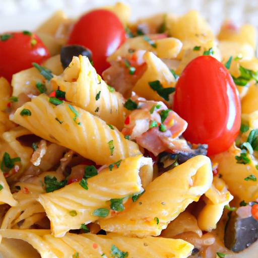 Mediterranean Tuna Pasta: A Flavorful Coastal Classic Recipe