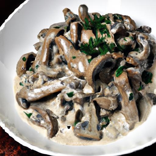 Mushroom Stroganoff: A creamy Twist on a Classic Delight