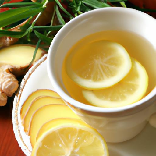 Zesty Ginger Lemon Tea ​Recipe: ⁣Refresh & Boost Wellness