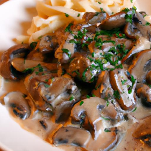 Creamy Mushroom Stroganoff: A Flavorful Comfort ‍Classic