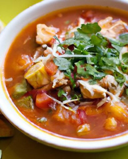 Warm Up Your Day with Hearty Chicken Tortilla Soup