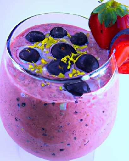 Power Up Your Day with a Berry Protein Smoothie Boost