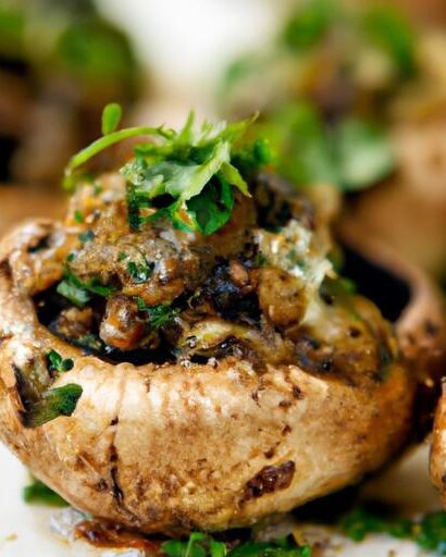 Mouthwatering Stuffed Mushrooms: A Savory Delight Unveiled