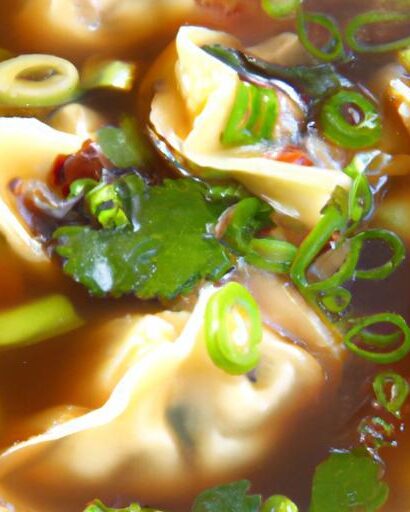Savory Secrets: Crafting Authentic Chinese Chicken Wonton Soup