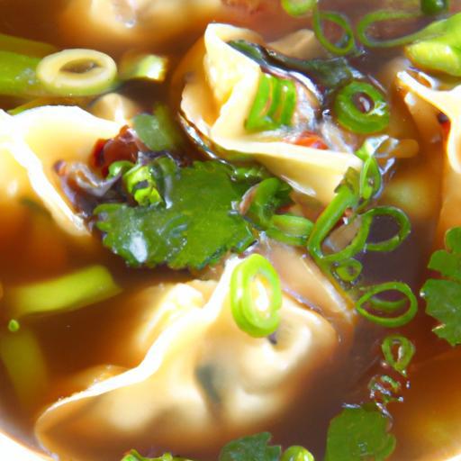 Savory Secrets: Crafting Authentic Chinese Chicken Wonton Soup