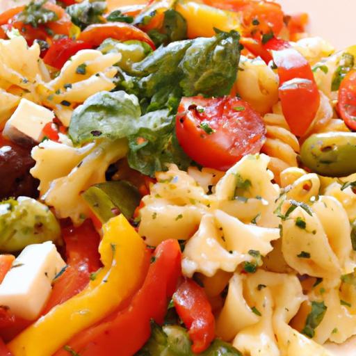 Mediterranean Pasta Salad: A Fresh, Healthy Delight