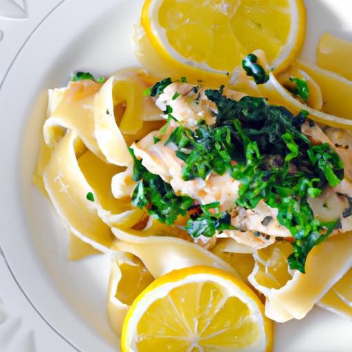 Zesty Lemon Garlic Chicken Pasta: A Flavorful Weeknight Delight