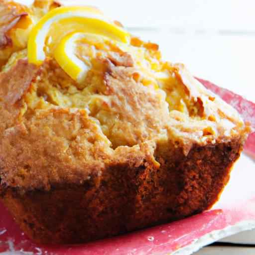 Zesty Lemon Olive Oil Cake with Crunchy Almond Delight