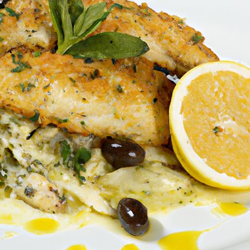 Zesty Chicken Piccata: Mastering ‌Lemon & Caper Flavors