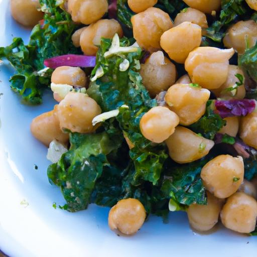 Kale & Chickpea Salad: Nutritious, Tasty, and Easy to Make