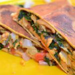 Savor the Flavor: Spinach & Mushroom Quesadilla Magic