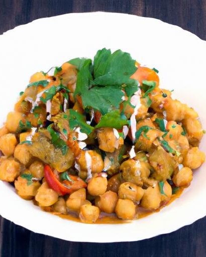 Delightful Chickpea Tikka Masala: A Flavorful Veg Twist