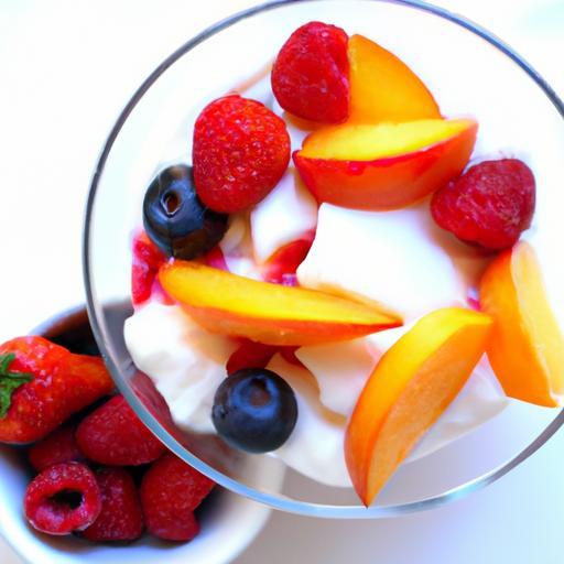 Creamy Greek Yogurt Meets Vibrant Fruit Compote Delight