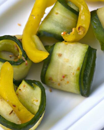 Crunchy Cucumber & Bell Pepper Bites: Fresh Snack Ideas