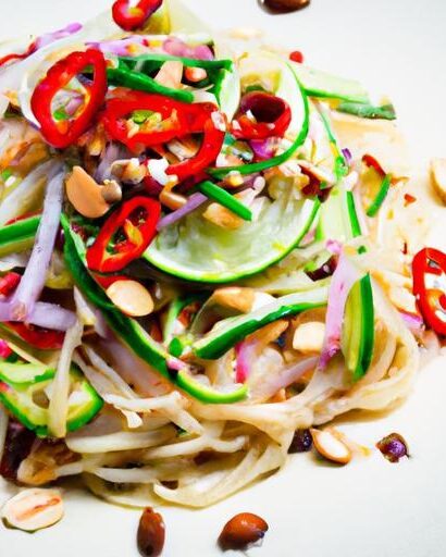 Chill & Thrill: Mastering Cold Noodle Salad with Peanut Sauce