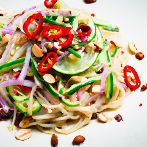 Chill & Thrill: Mastering Cold Noodle Salad with Peanut Sauce