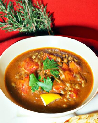 Warm Up with Spiced Moroccan Lentil & Veggie Soup Delight