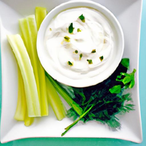 Creamy Greek Yogurt Dip: A Healthy Veggie Delight