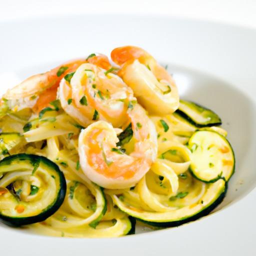 Savor the Flavor: Shrimp and Zucchini Pasta Delight