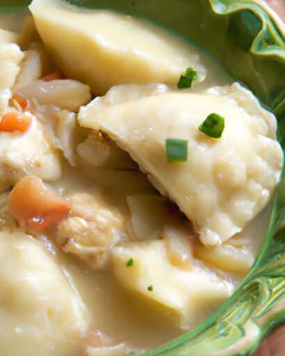 Wholesome Chicken and Dumplings: A Healthy Comfort Meal