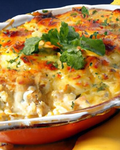 Savor Moroccan Fish Gratin: A Flavorful Coastal Classic