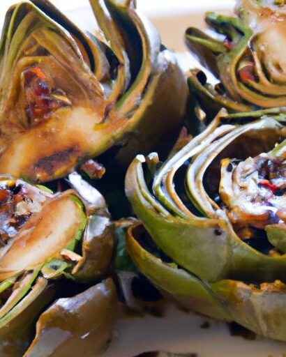 Mediterranean Magic: Grilled Artichoke Hearts Delight