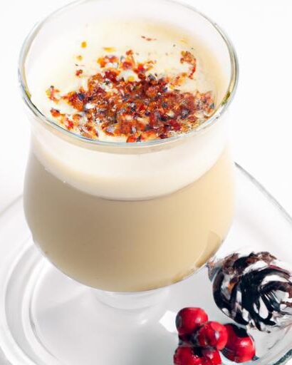 Cozy Up with a Warm Spiced Eggnog Latte (No Booze!)