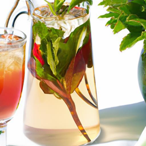 Chill Your Hearts: The Romantic Allure of Iced Herbal Tea