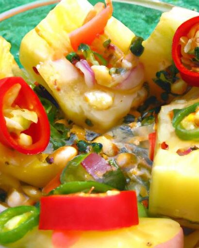 Fiery Delight: Crafting Spicy Pineapple Jalapeño Salsa