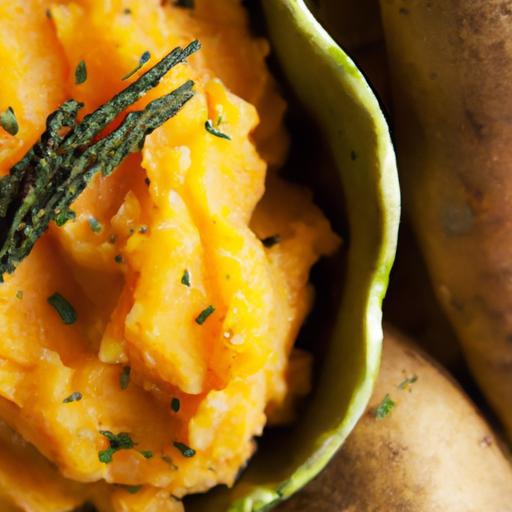Herb-Infused Sweet Potato Mash: A Flavorful Twist