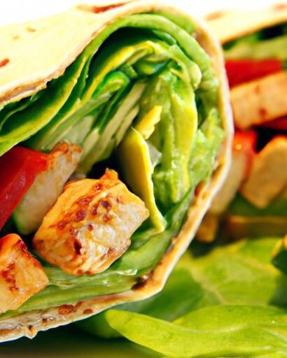 Fresh & Flavorful: The Ultimate Avocado Chicken Wrap Recipe