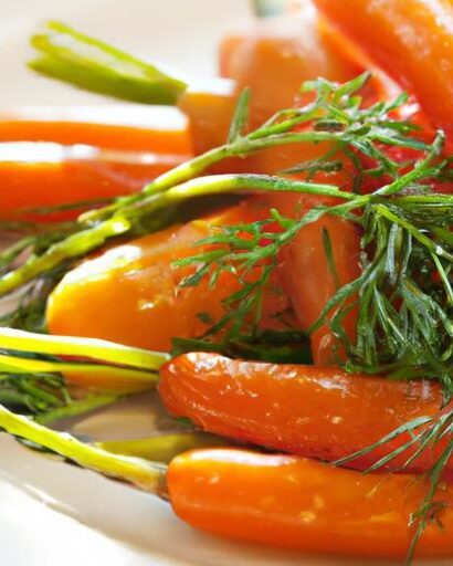 Golden Roasted Carrots with Fresh Dill: A Perfect Duo
