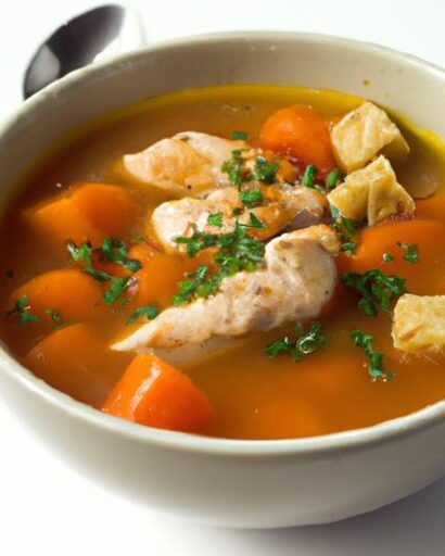 Hearty Chicken and Sweet Potato Soup: Comfort in a Bowl