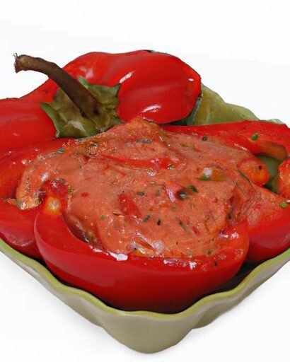 Roasted Bell Pepper & Garlic Dip: A Flavor-Packed Delight