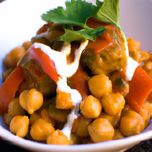 Delightful Chickpea Tikka Masala: A Flavorful Veg Twist