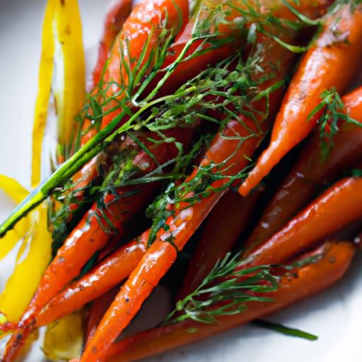 Golden Roasted Carrots with Fresh Dill: A Perfect Duo