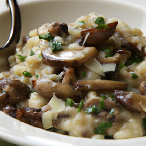 Creamy Mushroom Risotto: A Savory Comfort Classic Recipe