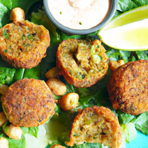 Crispy baked falafel Patties: A Healthy Twist on Tradition