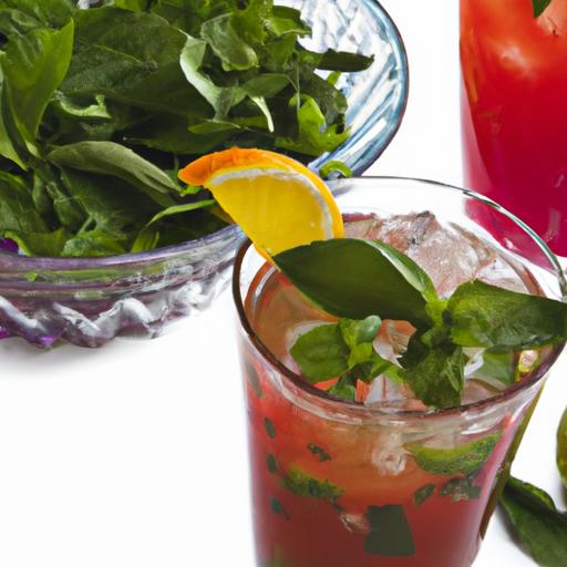 Refreshing Iced Mint Tea: A Taste of the Mediterranean Breeze