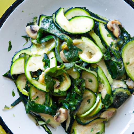 sizzling zucchini & spinach Stir Fry: A Nutritious Delight