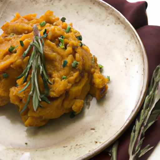 Herb-Infused Sweet Potato Mash: A Flavorful⁣ Twist