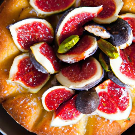 Zesty Lemon olive Oil Cake with Sweet Fig Delight