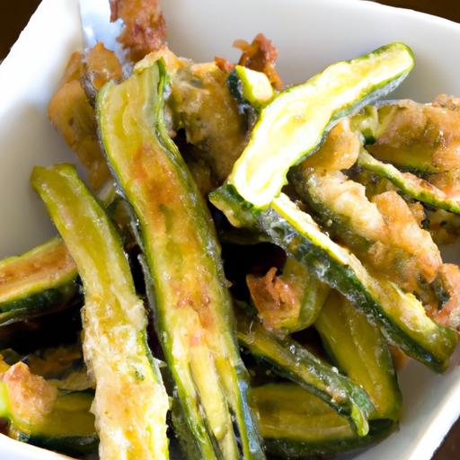 Crispy Zucchini Fries: A crunchy Appetizer Delight