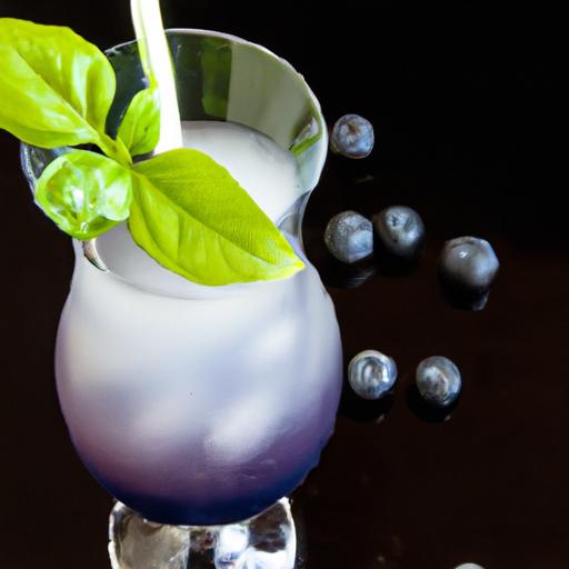 Refreshing Blueberry Basil Smash: A Flavorful Mocktail Delight