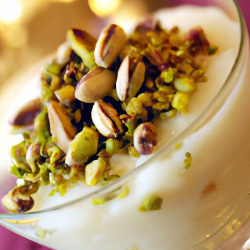 Creamy Rice‍ Pudding with Crunchy Pistachio Delight