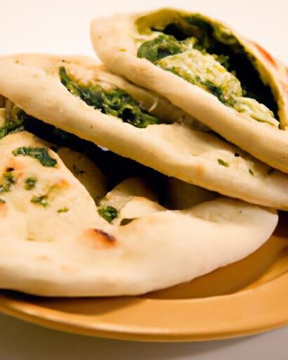Spinach-Stuffed Naan: A Flavorful Twist on Classic Bread