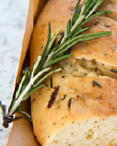 Rustic Rosemary Focaccia: Aroma and Flavor Unleashed