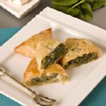 Crispy Spinach & Feta Phyllo Triangles: A Savory Delight