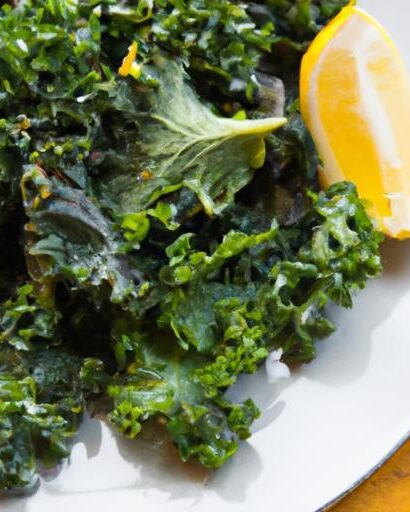 Zesty Kale Salad with Tangy Lemon Dressing: A Fresh Boost
