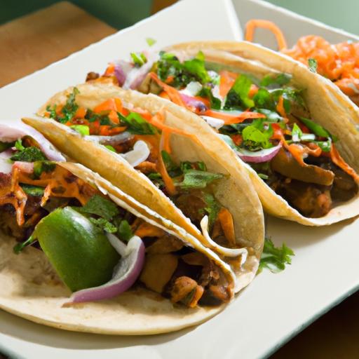 Fiery Flavors: A Guide to spicy Vegetarian tacos